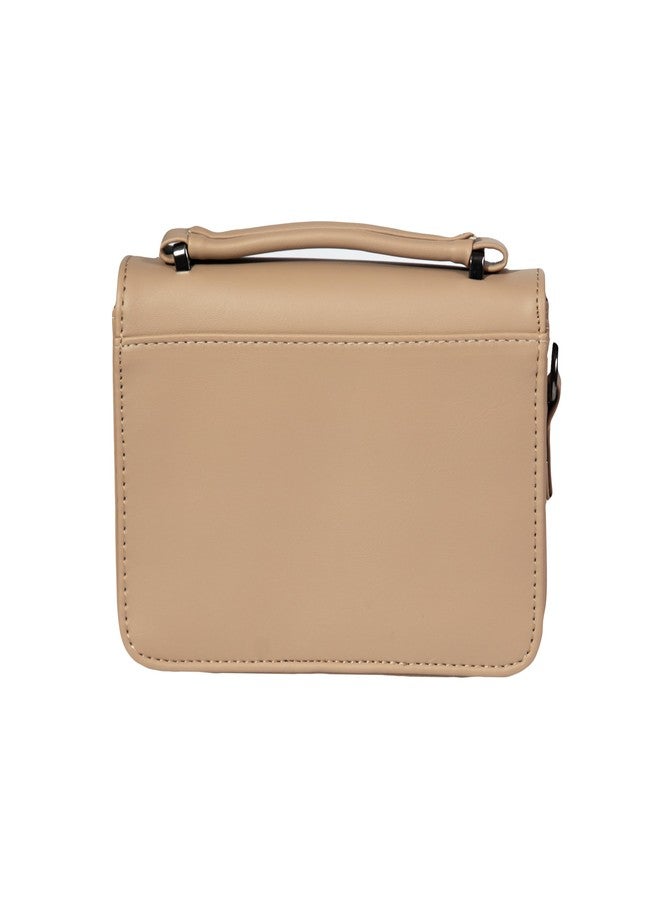 Heartbeat Crossbody Sling Bag for Women | Stylish crossbody sling bag for girls/women |(Apricot/Peach) - Image 3